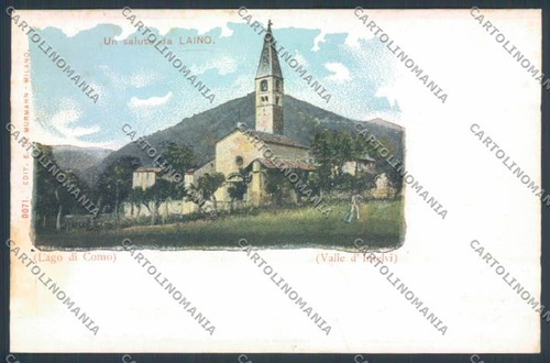 Como laino saluti cartolina - como,