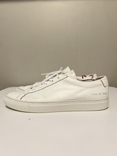 COMMON PROJECTS Sneakers Originali Achille Pelle Bianco Uomo EU 43 US 10 UK 9