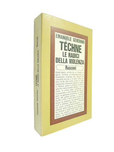 Emanuele severino techne - emanuele,