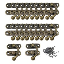 Antico Hasp di Bronzo 20 Pezzi