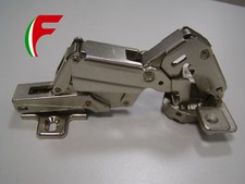 CERNIERA SALICE X ANTE PENSILI APERTURA 165 GRADI + BASE FORO LEGNO MM 35