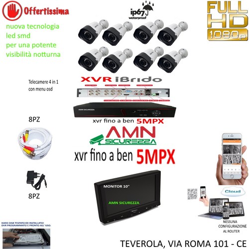 Kit videosorveglianza cloud - ip,