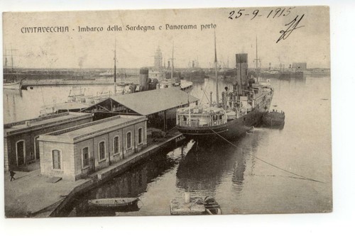 Cartolina civitavecchia - cartolina,