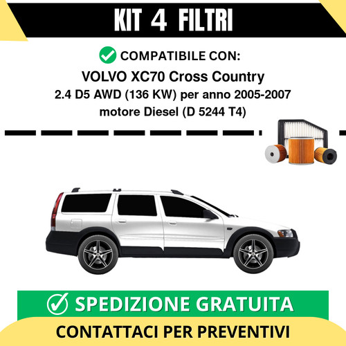 Kit filtri tagliando per - kit,