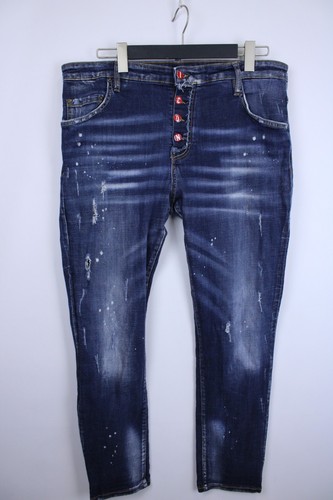 Dsquared2 blue denim cotton - dsquared2,