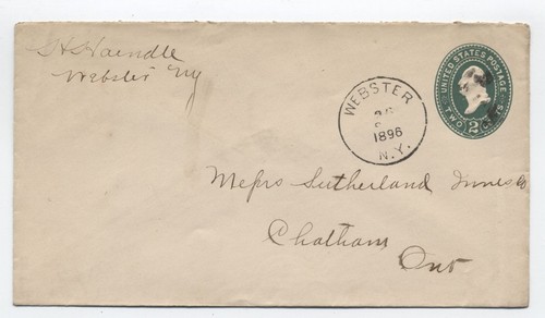 1896 webster 2ct busta - 1896, ny