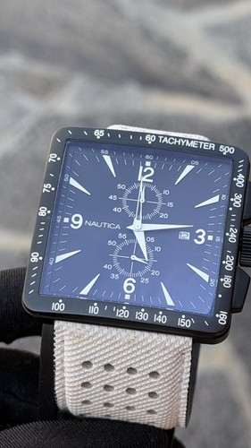 Nautica cronografo 46x46mm - cronografo, xl