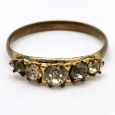 Anello antico vittoriano in