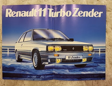 Brochure Renault 11 ZENDER