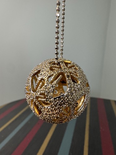 Collana con ciondolo - sfera, di