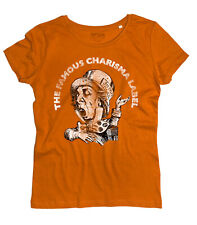 T-shirt donna THE FAMOUS CHARISMA LABEL cappellaio matto mad hatter tshirt