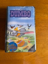 disney classic DUMBO vhs black