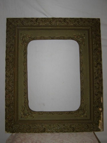 Vecchia cornice legno e - in,
