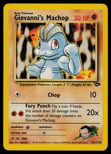 Giovanni's Machop - 72/132 -