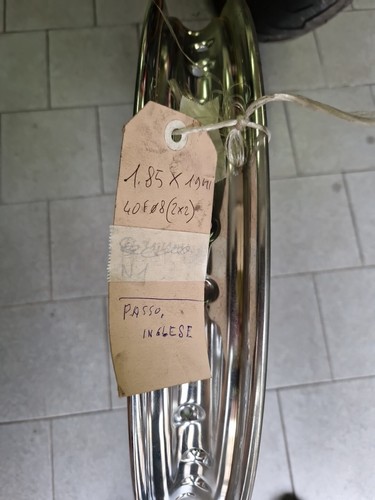 Cerchio moto epoca - moto, 36