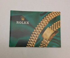 Rolex libretto booklet - libretto,