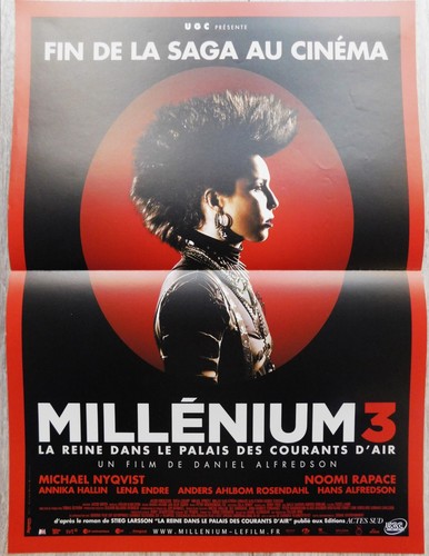 Millenium affiche originale - millenium, 3