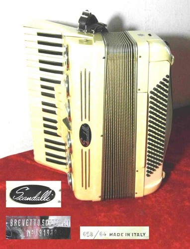 Fisarmonica scandalli brevetto - fisarmonica,