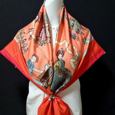 RARA SCIARPA DI SETA VINTAGE