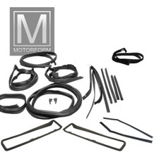 Mercedes SL W107 R107 Kit guarnizioni carrozzeria capote guarnizioni gomma 18 pezzi