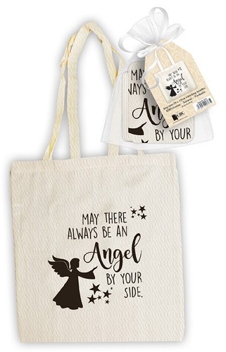 Borsa tote stampata angel - tote,