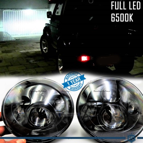 Coppia fari full - led, per