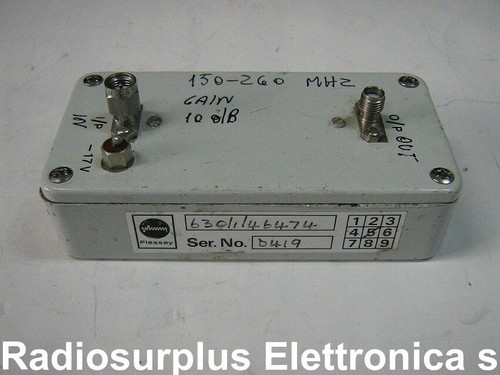 Amplificatore plessey d419 - plessey,