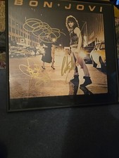 Bon Jovi 1984 Autographed