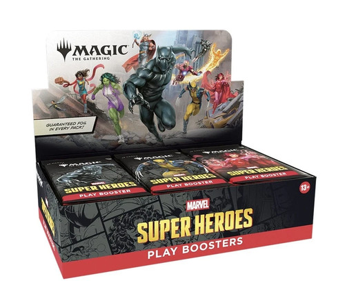Play booster box - play, marvel
