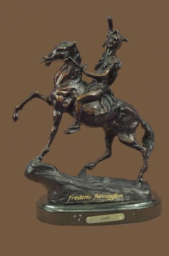 Bronzo scultura statua federic - scultura,
