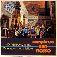 Complesso Gen Rosso – Noi Veniamo A Te... Messa Per Coro E lettore - LP