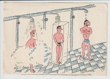 VECCHIA CARTOLINA DELL'ACCADEMIA DI LIVORNO - ALISEI 1949-53 - FORMATO GRANDE