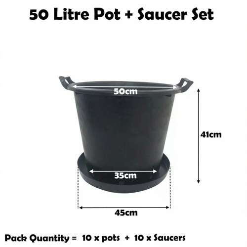 Vaso per piante - 50, litri