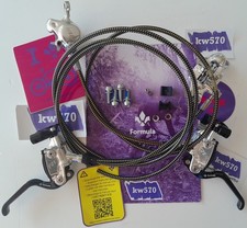 Formula - Impianto R1R/R1 racing Silver Polish guaine con kevlar 68-175cm Blue