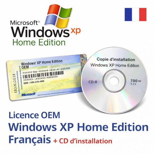 Licence windows home sp3 - licence, xp