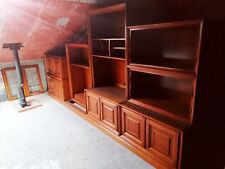 Soggiorno In Legno massiccio color noce