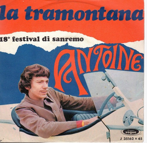 Disco giri antoine - 45,