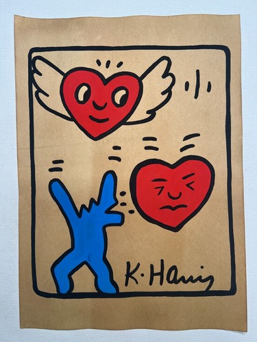 Disegno keith haring su - keith,