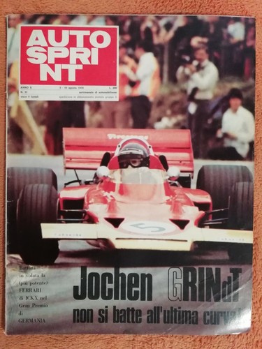 Rivista settimanale autosprint - rivista,