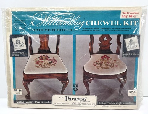 Kit ricamo crewel vintage