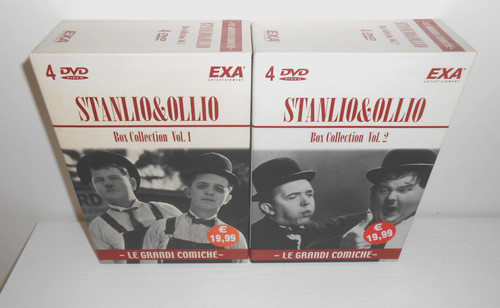 Stanlio ollio dvd box - &, 8