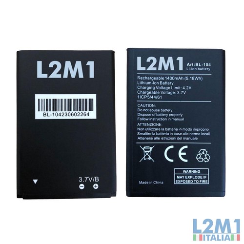 Batteria 104 per ngm art - bl-104,