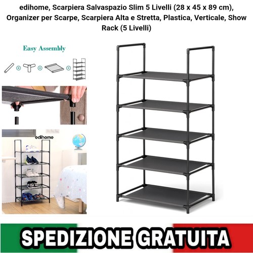 Scarpiera salvaspazio slim - scarpiera,