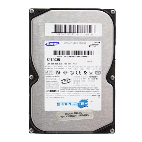 Samsung sp1203n 120gb ide pata - sp1203n,