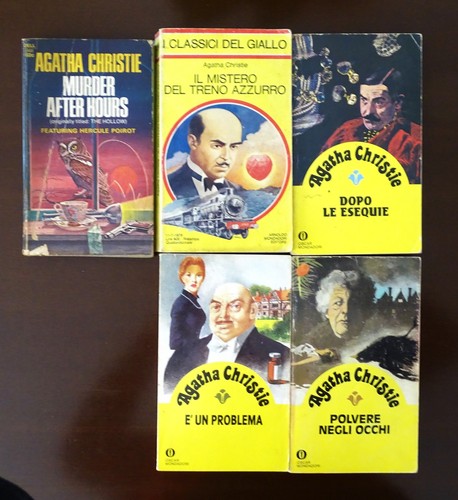 Agatha christie lotto di 5 - -,