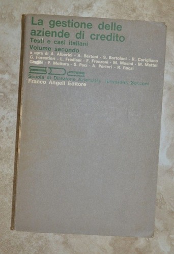 Gestione delle aziende di - gestione,