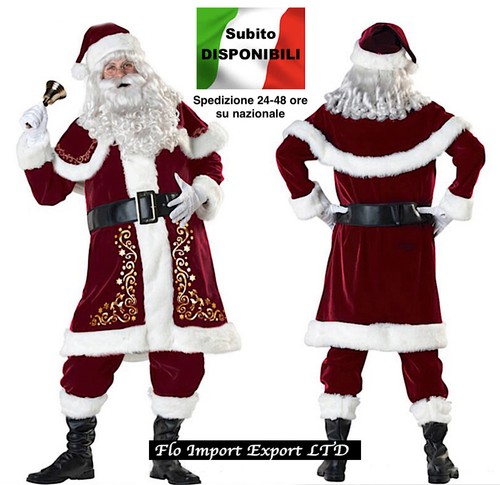 Vestito costume babbo - vestito,