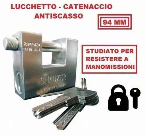 Lucchetto acciaio temprato - in,