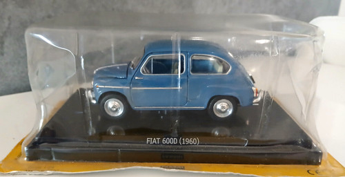 Modellino auto fiat 600d - modellino, 1960