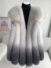 Gilet donna pelliccia di volpe